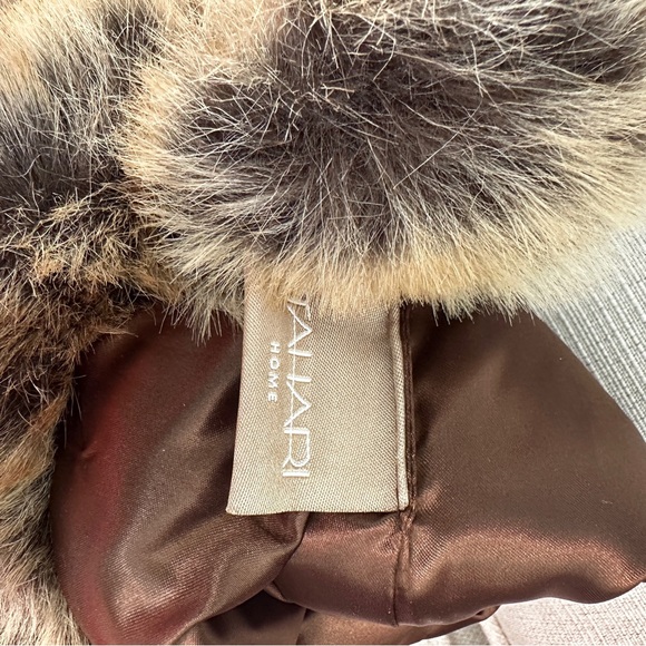 Faux Fur Christmas Stocking by Designer Tahari Home - Picture 2 of 5